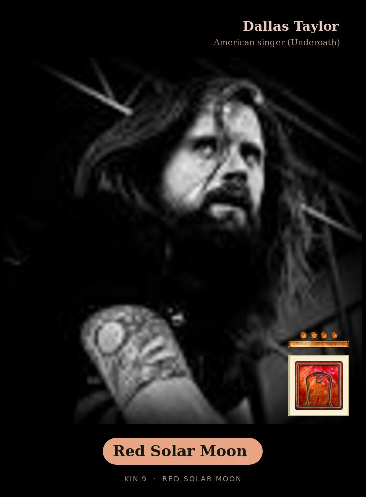 Dallas Taylor · Red Solar Moon