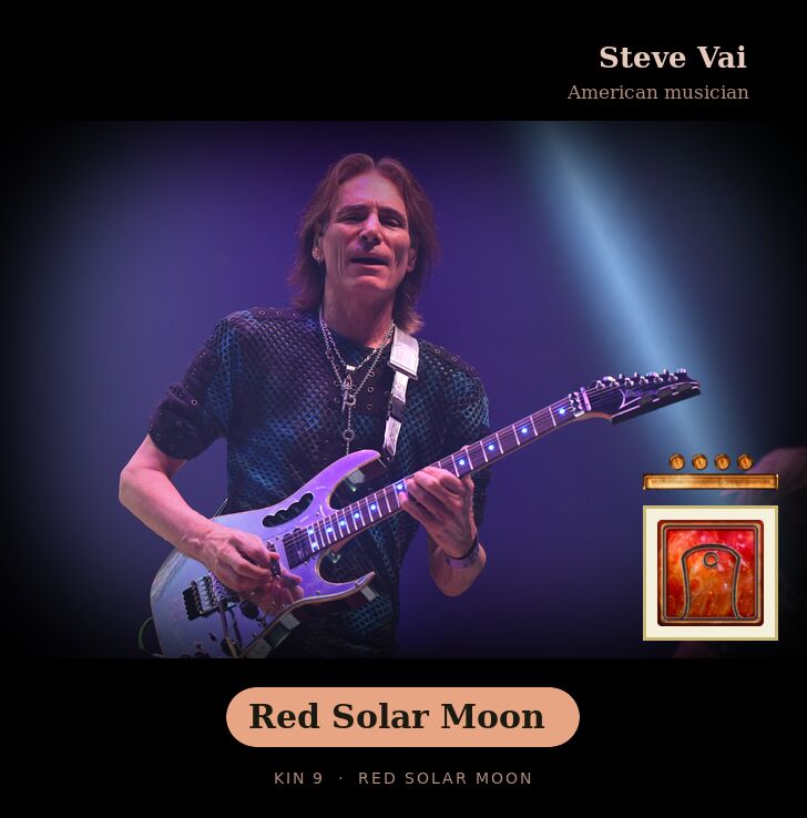 Steve Vai · Red Solar Moon
