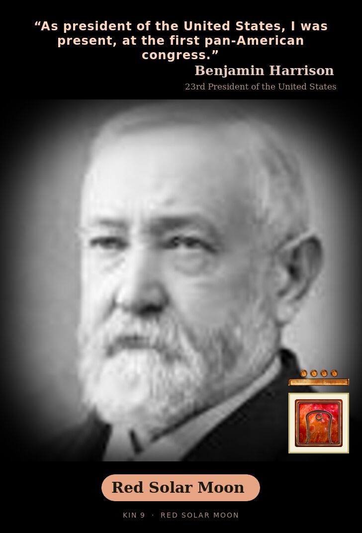Benjamin Harrison · Red Solar Moon