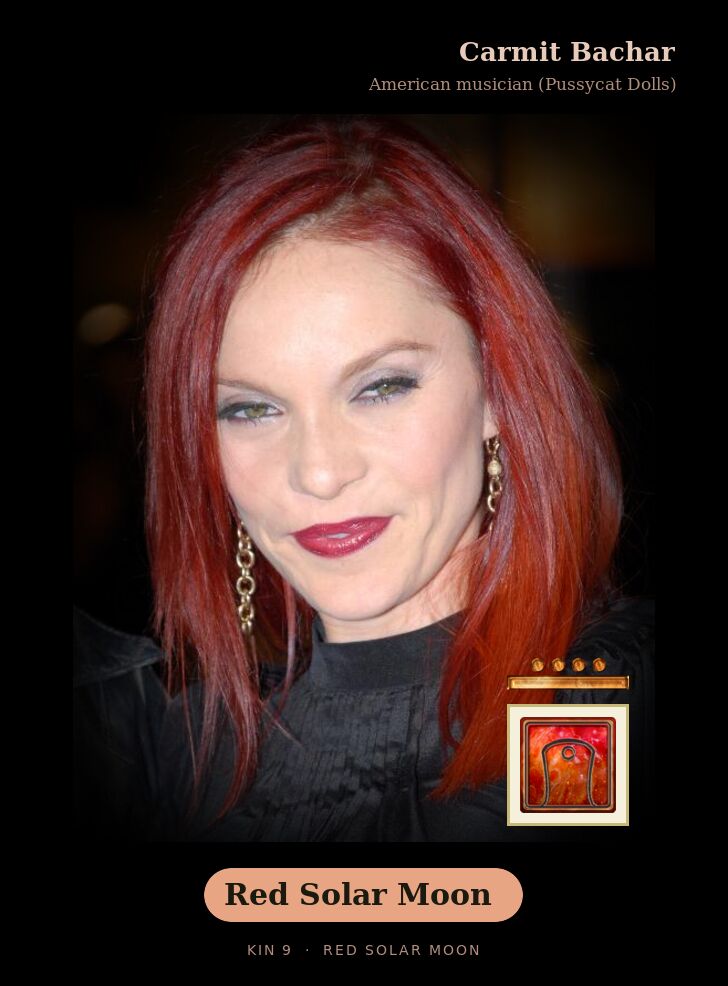 Carmit Bachar · Red Solar Moon