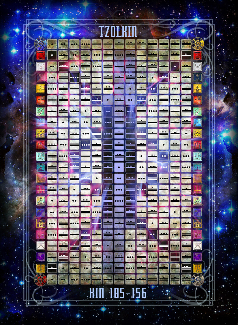 Blue · Kin 105–156